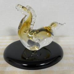 マルティグラス Multi Glass ガラス工芸 置物 馬 - メルカリ