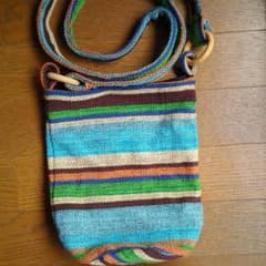 新品★ネパール製★ショルダーバッグ★のサムネイル