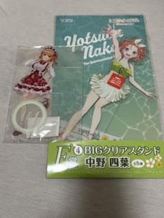 五等分の花嫁 BIGクリアスタンド 中野四葉 2種セット　ショートケーキのサムネイル
