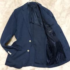 良品✨ビームス サマージャケット アンコン 麻 リネン シェルボタン 