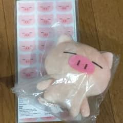 ぶたた・ライン・ぬいぐるみＳ・チケットホルダーのサムネイル