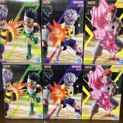 HUNTER×HUNTER 피규어 곤 킬루아 히소카 GI편 6개