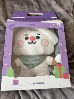 BT21 クリスマスホリデーぬいぐるみ RJ LINEFRIENDS BTS - メルカリ