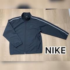 値引き❗️NIKE　ナイキ　ナイロンジャケット　ブラック　メンズ　Sサイズのサムネイル