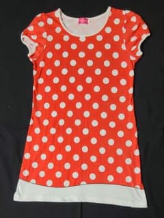 Minnie Mouse adult polka dot dress