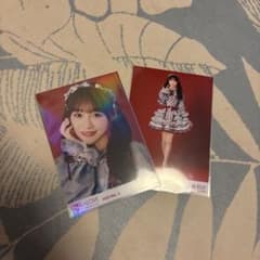 【匿名配送】=LOVE 音嶋莉沙 生写真 セミコンプ2枚 劇薬中毒のサムネイル
