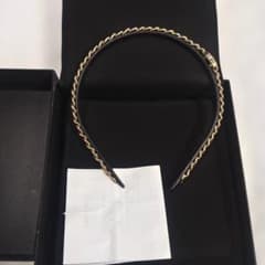 ✨極美✨ CHANEL カチューシャ チェーンデザイン ヘアバンド | Mercari