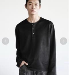 REFINED WAFFLE HENLEY NECK L/S TEE Mサイズのサムネイル