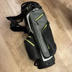 新品】Porsche ゴルフバッグ・キャディバッグ•カバーもポケットにあり