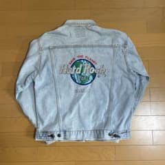 ラ*ン様 Hard Rock Cafe デニムジャケットのサムネイル