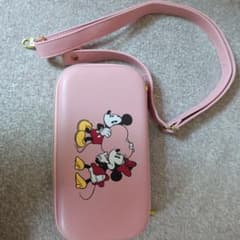 Disney ミッキー＆ミニー キャリングケース ピンクのサムネイル