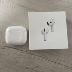 AirPods4 ノイキャン付 本体 ホワイト - メルカリ