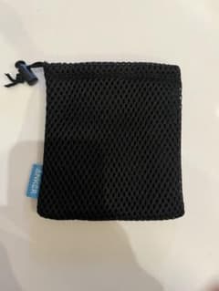 ぷ*り様 ANKER メッシュ巾着袋 黒のサムネイル