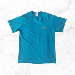 Tシャツ 半袖 プリント メンズ ターコイズブルー 青のサムネイル