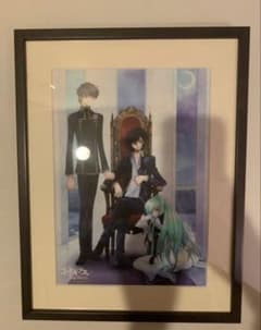 コードギアス 反逆のルルーシュ ルルーシュスザク C.C 複製原画 木村