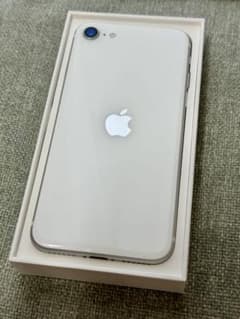 Apple iPhone SE 第2世代 本体 ホワイト 64GB SIMフリー - メルカリ