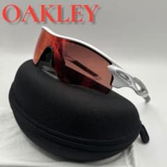 ✨極美品✨ オークリー レーダーロック スポーツサングラス 白 赤