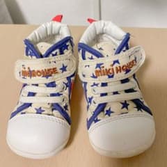ミキハウス　ベビーシューズ　キャンパス　MIKIHOUSE 13.5cmのサムネイル