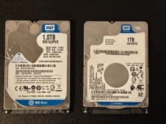 WD Blue 2.5インチ HDD 1TB 2個セット + ORICO ケースのサムネイル