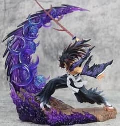 귀멸의 칼날 흑사무료 피규어 도장 완성품 22cm