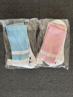 FRGMT FUKUSKE Socks 水色 ピンク セットV.A. - メルカリ