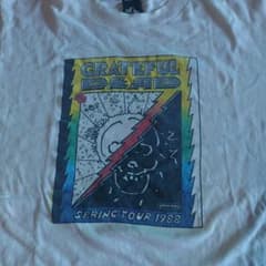 80sグレートフルデッドXピーターマックス　スプリングツアーTシャツ 80sグレートフルデッドXピーターマックス スプリングツアーTシャツ