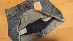 新品タグ付きリズリサ　デニムスカパンのサムネイル