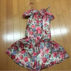 花柄 オーバーオールのサムネイル