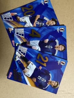 サッカー日本代表 ぷっちょ カード 3枚セットのサムネイル