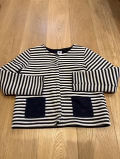 ビウラ様専用　PETIT BATEAU ストライプ カーディガンのサムネイル