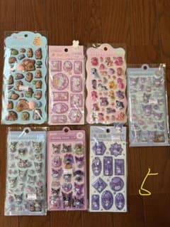 ま*じ様 ボンボンドロップなどシール 7枚入りのサムネイル
