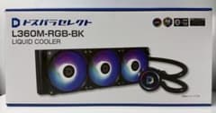 未使用】ドスパラセレクト 水冷CPU クーラー L360M-RGB-BK - メルカリ