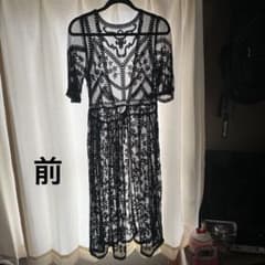 GORGE.レース ロングカーディガン　ブラックのサムネイル