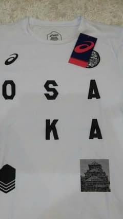 新品未使用アシックスTシャツ 白のサムネイル