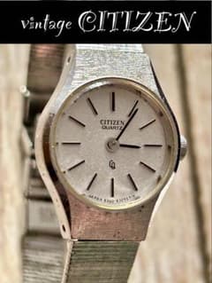 CITIZEN CQ レディース ウォッチ ビンテージ 稼働品