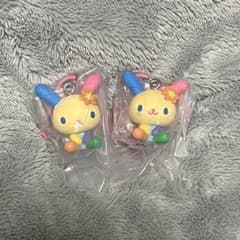 サンリオ ウサハナ マスコット キーホルダー 2点セットのサムネイル