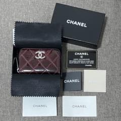 CHANEL コインケース ボルドーのサムネイル