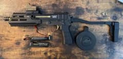 東京マルイ スコーピオンmod.m ドットサイト ドラムマガジン 電動ガンのサムネイル