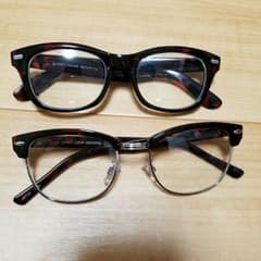 タイムセール　グリーンレーベル伊達眼鏡　おしゃれ　メンズのサムネイル