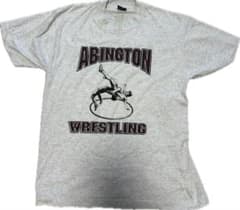 【US古着】ABINGTON WRESTLING レスリング カレッジTシャツのサムネイル