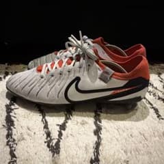 Nike サッカーシューズ TIEMPO ホワイト/オレンジのサムネイル