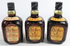 〇未開栓 Old Parr オールドパー 3本セット スコッチウィスキー - メルカリ