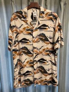 ZARA ザラ　オープンカラーシャツのサムネイル