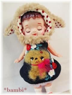 セルロイドミーコちゃん☆プードルセット*bambi*のサムネイル