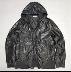 00s archive Nylon Puffer Jacket モスグのサムネイル