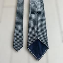 dunhill 넥타이 총무늬 네이비계