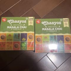 Chaayosのインスタントマサラチャイのプレミックス　15本×2箱のサムネイル