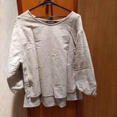 Hearts & Market グレー 五分袖 トップス Lのサムネイル