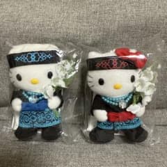 ★超希少★北海道限定 ピリカキティ ぬいぐるみ 2体セットのサムネイル