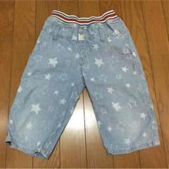 かなとママ様専用☆綿100% 水色短パン 120㎝値下げのサムネイル